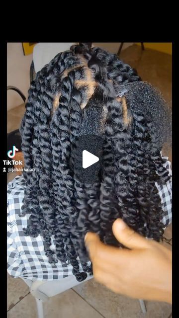 _MyNaturalHairJoint on Instagram: "#passiontwists tutorial 
@jahairsalon" Braiding Techniques, Hair Braiding, Braided Hairstyles, Twist, Hair, On Instagram, Instagram