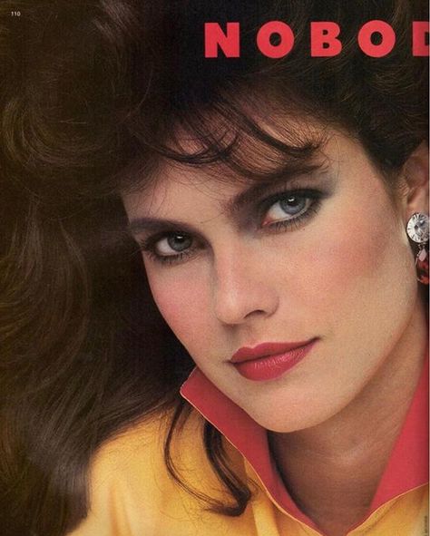 80s Eye Makeup, 80s Hair And Makeup, 80s Makeup Looks, 80’s Makeup, Retro Makeup Looks, 1980s Makeup, Carol Alt, Vintage Makeup Looks, James Moore