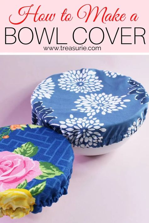 Fabric Bowl Cover Pattern - Easiest Methods | TREASURIE Fabric Bowl Covers Pattern Free, Reusable Bowl Cover Pattern, Bowl Cover Pattern Free, Reusable Bowl Covers Diy, Bowl Cover Pattern, Fabric Bowl Covers How To Make, Bowl Cover Sewing Pattern, Fabric Bowl Covers, Bowl Cover