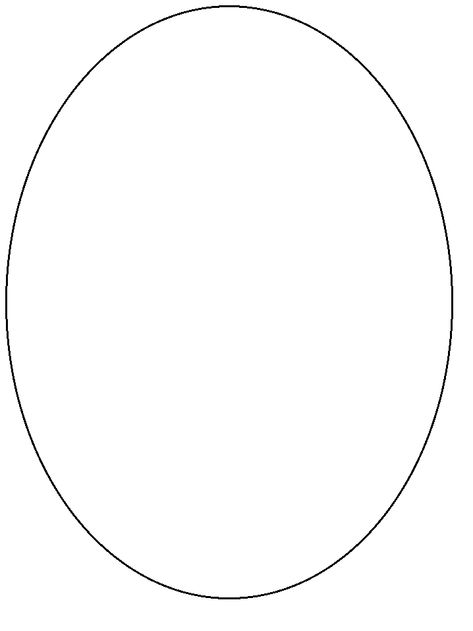 Oval Simple-shapes Coloring Pages Shape Drawing Ideas, Shape Drawing, Shape Coloring Pages, Shape Templates, Bear Coloring Pages, Shapes For Kids, Pattern Pictures, Letter Stencils, Finger Painting