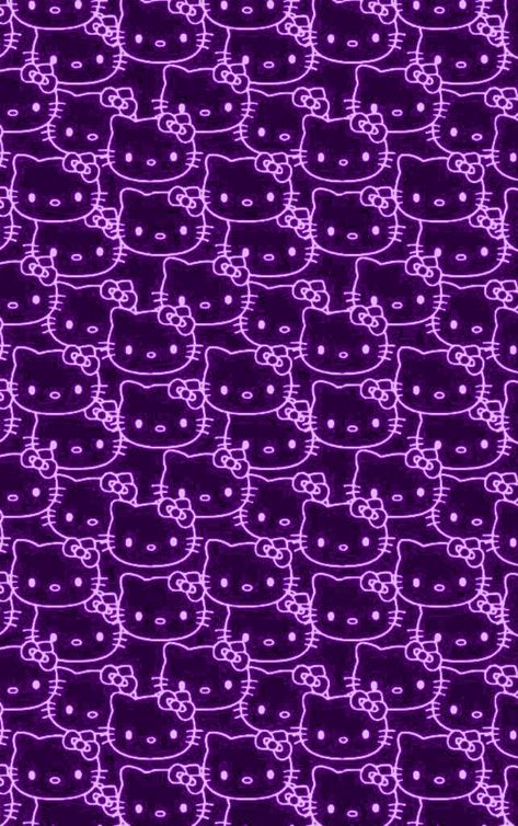 Dark Purple Y2k Wallpaper, Purple Hello Kitty Wallpaper Laptop, Hello Kitty Purple Wallpapers, Purple Hello Kitty Wallpaper, Purple Hello Kitty, Skull Wallpaper Iphone, Black And Purple Wallpaper, Light Purple Wallpaper, Pink Wallpaper Hello Kitty