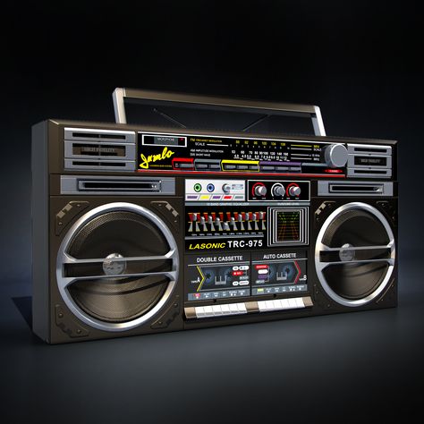 Vintage boombox. Old School Boombox.....................Please save this pin.   .............................. Because for vintage collectibles - Click on the following link!.. http://www.ebay.com/usr/prestige_online On Air Radio, Radio Head, Electronic Workbench, Hifi Audiophile, Retro Radios, Italo Disco, Boom Box, Old Radios, Tape Recorder