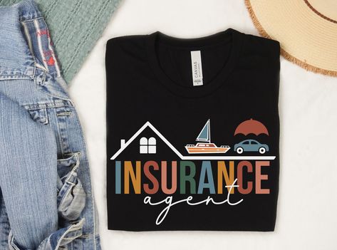 Insurance Agent Shirts, Christmas Presents For Wife, Agency Office, Life And Health Insurance, All Nike Shoes, Insurance Broker, Insurance Agency, Cute Signs, Insurance Agent