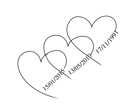 Family Of 8 Tattoo Ideas, Tattoos For Moms With 3 Kids, Tattoo Ideas For Loved Ones, First Time Tattoo Ideas, Simple Unique Tattoos, Tattoos Heart, First Tattoo Ideas, Meaning Tattoos, Tattoos Aesthetic