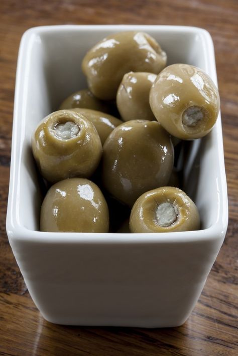 How to Make Blue Cheese-Stuffed Olives | eHow Blue Cheese Stuffed Olives, Olive Appetizer, Best Holiday Appetizers, Stuffed Olives, Healthier Alternatives, Chicken Taco Recipes, Elegant Appetizers, Olive Recipes, Cheese Stuffed