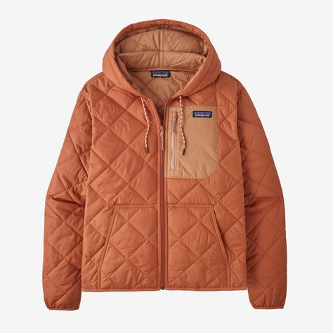 Patagonia Women's Diamond Quilted Bomber Hoody Patagonia Jacket Women, Patagonia Jacket, Patagonia Jackets, Women Diamond, Diamond Quilt, Patagonia Womens, Zip Jacket, Kids Sweatshirt, Winter Wear