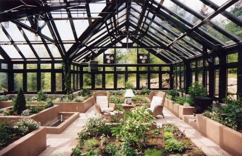 20+ Awesome Backyard Greenhouse Ideas For Gardening Enthusiasts Bonsai Greenhouse, Greenhouse House, Desert Farm, Serre Diy, Dream Greenhouse, Empty Pool, Conservatory Greenhouse, Indoor Vegetables, Best Greenhouse