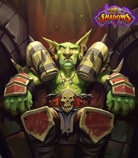 ArtStation - Dazzik Hellscream , Paul Mafayon Hearthstone Artwork, World Of Warcraft 3, Hero Design, Goblin Art, Character Game, Warcraft Art, Magic Bottles, Blizzard Hearthstone, Vampires And Werewolves