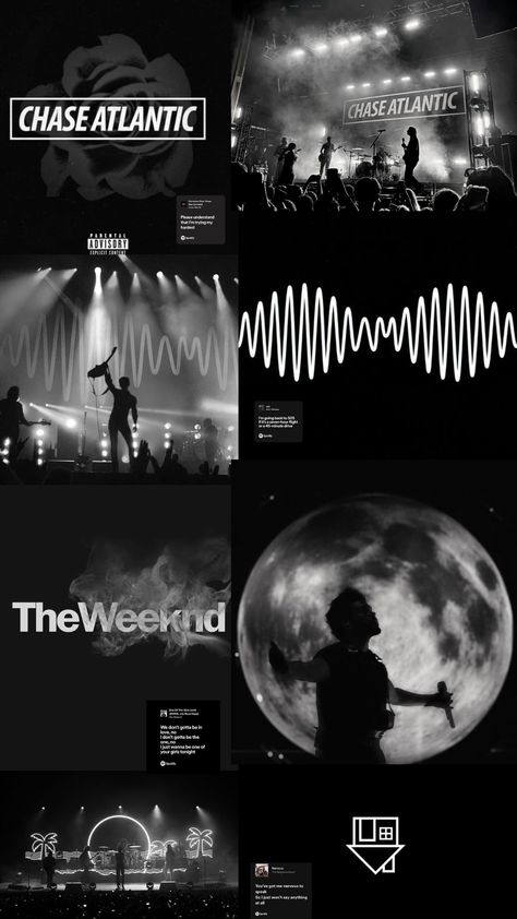 Chase Atlantic, Arctic Monkeys, The Weekend,        The Neighborhood in One Frame... Music Aesthetic Chase Atlantic, Chase Atlantic And The Weeknd Wallpaper, Chase Atlantic Pictures, Chase Atlantic Jewelry, Chase Altlantic Vibes, Chase Atlantic And The Weeknd, Chase Atlantic Wallpaper Aesthetic, Chase Atlantic Aesthetic Wallpaper, Music Band Aesthetic