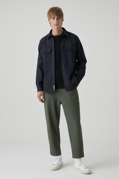 Aw 23, Minimalist Shirts, Utility Shirt, Winter Streetwear, Slim Chinos, Military Inspired, Male Body, Mens Denim, Mens Fitness