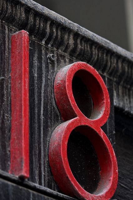 Carmen es nuestro nombre y el 18 nuestro número. Estamos en Gran Vía Fernando El Católico 18, en Valencia. ¡Ven a conocernos! What's Your Number, Number Eight, More Followers, Environmental Graphics, Red And Grey, Letters And Numbers, Shades Of Red, Red And Black, Cool Photos