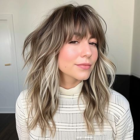 Layered Shag, Long Shag Hairstyles, Long Shag Haircut, Long Shag, Beauty Hair Color, Long Haircuts, Shag Haircuts, Curly Hair Types, Fabulous Hair