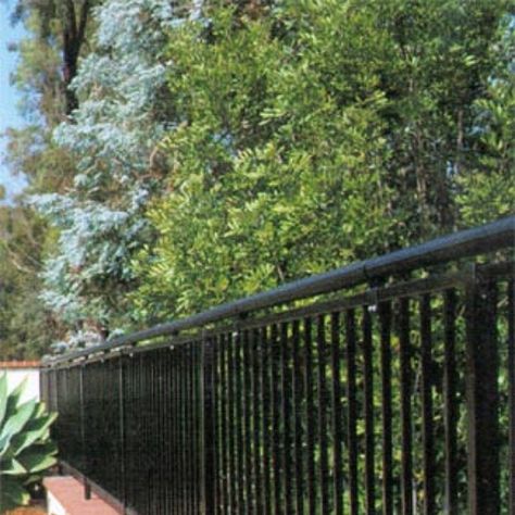 Coyote Rollers - Keeps Dogs in, Coyotes Out - Fence Rollers Los Angeles, CA - A-1 Steel Fence Co. Coyote Proof Fence, Coyote Fence, Coyote Rollers, Dog Proof Fence, Fencing Options, Kennel Ideas, Black Coyote, Fence Toppers, Tallest Dog