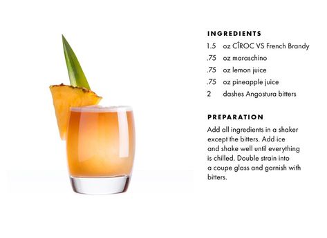 Ciroc Vs Brandy Drinks, Cocktails For Fall, Brandy Drink, Brandy Recipe, Brandy Cocktails, Turn Back Time, Chunky Sweaters, Drinks Alcohol, Alcohol Drinks