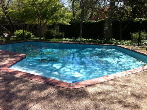 Modern Backyard Garden, Swimming Pool Renovation, Pool Makeover, Swimming Pool Landscaping, Pool Renovation, Pool Remodel, Rectangular Pool, Pool Coping, Modern Pools