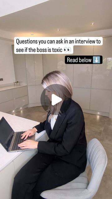 W-Collective : Women in business supporting women in business. on Instagram: "🔥FOLLOW US FOR CAREER ADVICE DESIGNED FOR WOMEN🔥

Credit: inspired by @samiraamin22

1. How would you describe your leadership style?

   - This one is about getting to know your boss's vibe. A toxic boss might sound bossy, while a cool one will probably talk about teamwork and helping everyone grow.

2. How does your team celebrate success?

   - This question digs into how your boss and the team handle wins. A toxic boss might not care much about celebrating, or they might make it into a competition. But a good boss will likely want to share the success and make everyone feel good about it.

3. What does success look like to you?

   - This one is about finding out what your boss thinks is important. A bad bo Toxic Boss, Celebrate Success, Job Skills, Good Boss, Bad Boss, Interview Prep, Business On Instagram, Women In Business, Describe Yourself