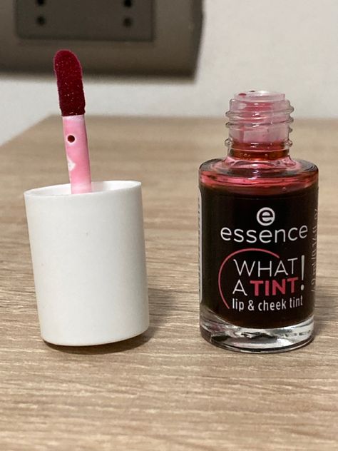 Essence Lip And Cheek Tint, Drugstore Lip Tint, Essence What A Tint, Essence Lip Tint, Essence Tint, Kiss From A Rose, Lip Cheek Tint, Essence Makeup, Makeup List