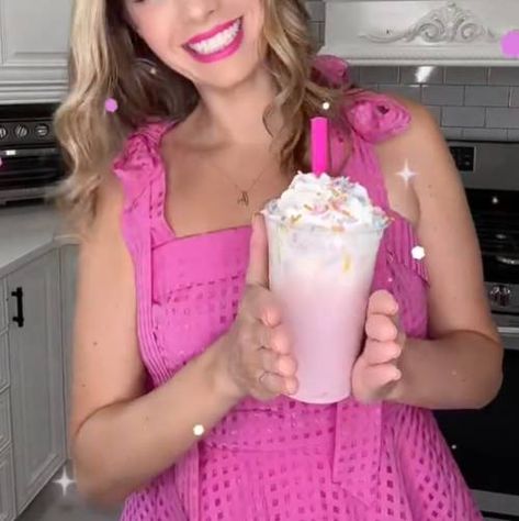 Looking for a fun and delicious way to beat the summer heat? Look no further than the Cold Stone Barbie Shake! This trendy milkshake has taken social media by storm, and for good reason. With its eye-catching pink color and sweet cotton candy flavor, it’s the perfect treat for anyone with a sweet tooth. In … How to Make Your Own Cold Stone Barbie Shake at Home? Step-By-Step Guide Read More » Barbie Shake Recipe, Cold Stone Creamery, Cold Stone, Free Barbie, Cotton Candy Flavoring, Graham Cracker Crust Pie, Ice Cream Candy, Recipe Sweet, Sugar Free Syrup