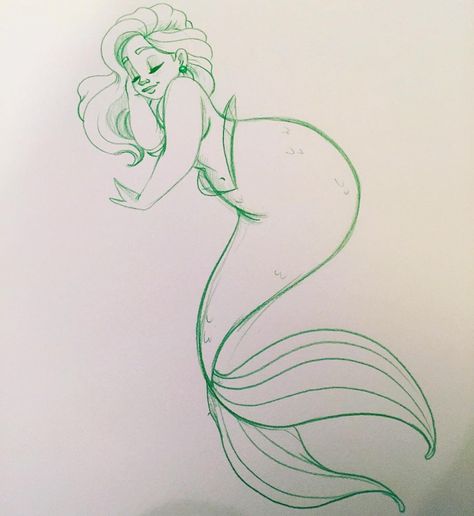 Because mermaids come in all shapes and sizes by jammyjimjams Fat Mermaid, Mermaid Board, Siren Mermaid, Mermaid Fairy, Mermaid Drawings, Mermaid Tattoo, Mermaid Tattoos, Mermaids And Mermen, Mermaid Life