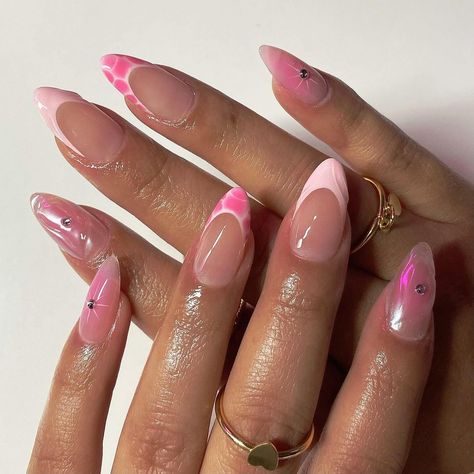 pink mix & match set 🩷 | Instagram Summery Nails, Girly Acrylic Nails, Her Nails, Cute Gel Nails, Summer Acrylic Nails, Pink Acrylic Nails, Fire Nails, Pretty Acrylic Nails, Short Acrylic Nails