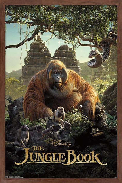 King Louie Jungle Book, The Jungle Book, Disney Posters, King Louie, Trends International, Disney Movie, Wall Posters, Wall Poster, Art Accessories