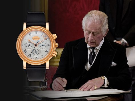 Stealth Wealth Style Men, Stealth Wealth Style, Classic Mens Watches, Gold Throne, Stealth Wealth, Swiss Watch Brands, Queen Camilla, King Charles Iii, Wrist Candy