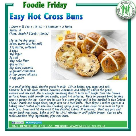 Easy Hot Cross Buns Recipe, Easy Hot Cross Buns, Hot Cross Buns Recipe Easy, Cross Buns Recipe, Lean Protein Meals, Hot Cross Buns Recipe, Buns Recipe, No Carb Recipes, Hot Cross Buns