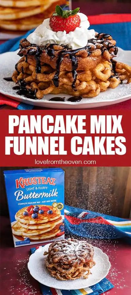 Making Funnel Cakes At Home, Funnel Cake Waffles, Home Made Funnel Cakes, How To Make Funnel Cakes At Home, Diy Funnel Cake, Pancake Mix Funnel Cake, Funnel Cake At Home, Easy Funnel Cake, Funnel Cake Recipe Easy