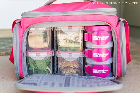 Meal & Food Prep ideas for my FitMark bag: Corina Nielsen- Live Food Prep Ideas, Meal Prep Bag, Meal Prep Lunch, Prep Lunch, Best Meal Prep, Flexible Dieting, Diy Bags, Live Fit, Lunch Meal Prep