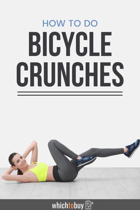 Have you ever wondered how to do bicycle crunches? Well, we have put together a guide to make sure you're doing them right every time! Flat Stomach In A Month, Fat Loss Cardio, Stomach Workouts, Side Fat Workout, Beginner Cardio Workout, Women Cardio Workout, Exercise For Pregnant Women, Get Abs, Get A Flat Stomach