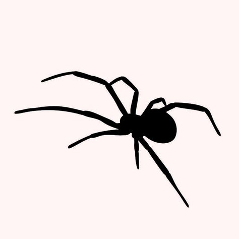 Spider Graphic Design, Simple Spider Drawing, Black Minimal Tattoo, Simple Spider Tattoo, Spider Drawing Simple, Marvel Tattoo Ideas, Spider Tattoo Design, Spider Silhouette, Spider Tattoos