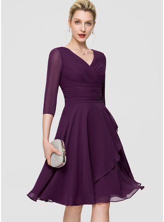 Knee Length Bridesmaid Dresses Formal, Dresses To Wear To A Wedding Cocktail, Petite Winter Cocktail Dress, Burgundy Cocktail Dress Classy, Purple Cocktail Dress Classy, Cocktail Dress Classy Evening Knee Length, Cute Dresses Casual Classy Knee Length, Elegant Cocktail Dress Party Classy Knee Length, Modest Cocktail Dress Classy