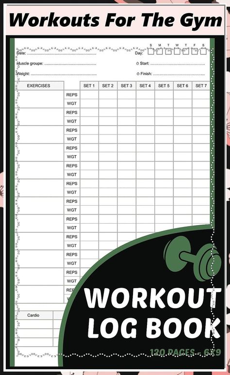 Workout Log Book - Gym Planner Gym Planner, Workout Log Book, Workout Log, Major Muscles, Log Book, Muscle Groups, Tone It Up, How To Stay Motivated, You Fitness