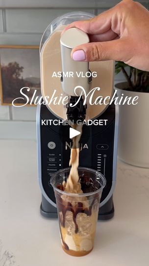 10M views · 453K reactions | Restocked and completely obsessed 😍 these frappucinos turned out so good 🤤 #asmrrestock #restockalert #ninjaslushi #asmrvlog #frappuccino #slushy #coolgadgets #asmrkitchen #randomrestocks #slushymaker #homehacks | Sam Shannon | sam.shan.shops · Original audio Ninja Slushie Recipes Coffee, Slushie Machine, Slushy Maker, Weird Things On Amazon, Slushie Recipe, Cool Gadgets On Amazon, Frozen Margaritas, Smoothie Makers, Kitchen Must Haves