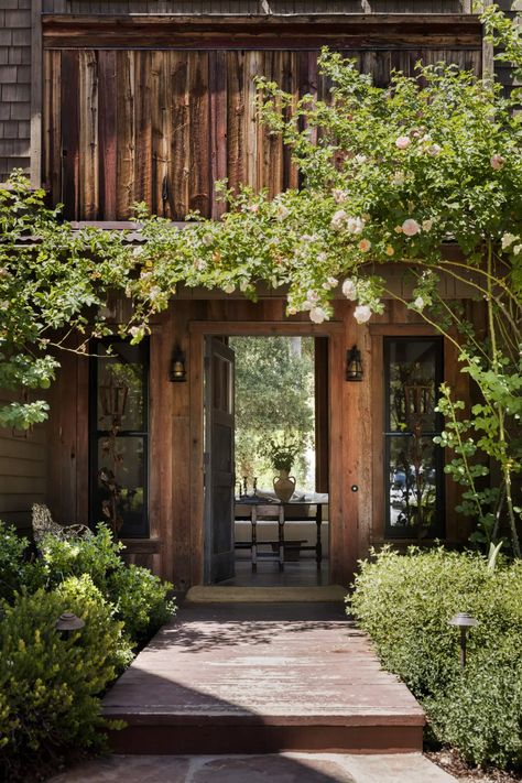 Caroline Davis, Barn Renovation, Cabin Exterior, Carmel Valley, Lulu And Georgia, Farmhouse Exterior, Garden Buildings, Girl House, Mountain House