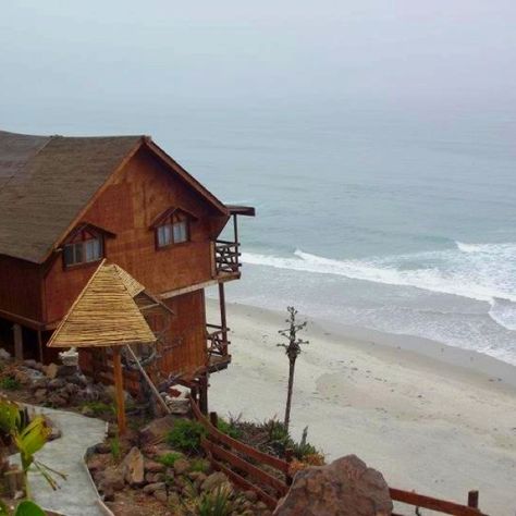 cabin by the sea.....<3...Oh my. Beach Cabin Aesthetic, Beachside Cabin, Mermaid And Fisherman, Ocean Cabin, Elliott Stardew Valley, Cabin By The Sea, Houses By The Beach, James Thomas, Cabin Aesthetic