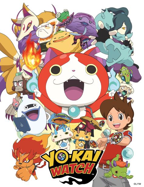 What Christians Need To Know About Yo-Kai Watch. - Geeks Under Grace Watch Free Anime, Watch Poster, Game Posters, Youkai Watch, Anime Dvd, Nintendo 2ds, Gaming Posters, Yo Kai, Yokai Watch