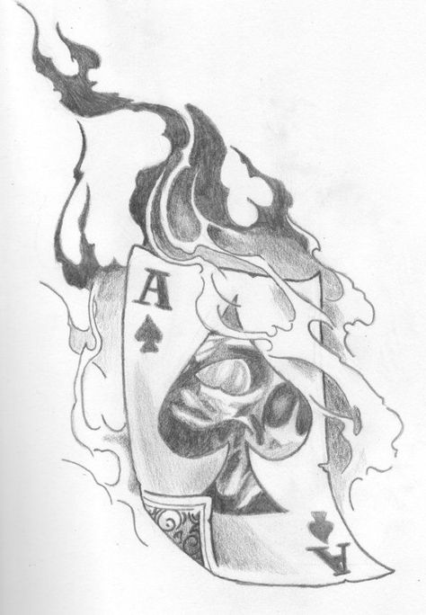 Tato Phoenix, Ace Of Spades Tattoo, Spade Tattoo, Card Tattoo Designs, Tattoo Portfolio, Card Tattoo, Ace Of Spades, Tattoo Art Drawings, Desenho Tattoo