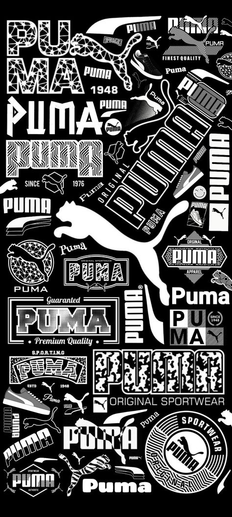 Puma Wallpaper Iphone, Puma Wallpaper, Iphone Wallpaper Off White, Adidas Wallpaper Iphone, Adidas Wallpaper, Just Do It Wallpapers, Iphone Wallpaper Music, Album Cover Wallpaper Collage, Design Quotes Inspiration