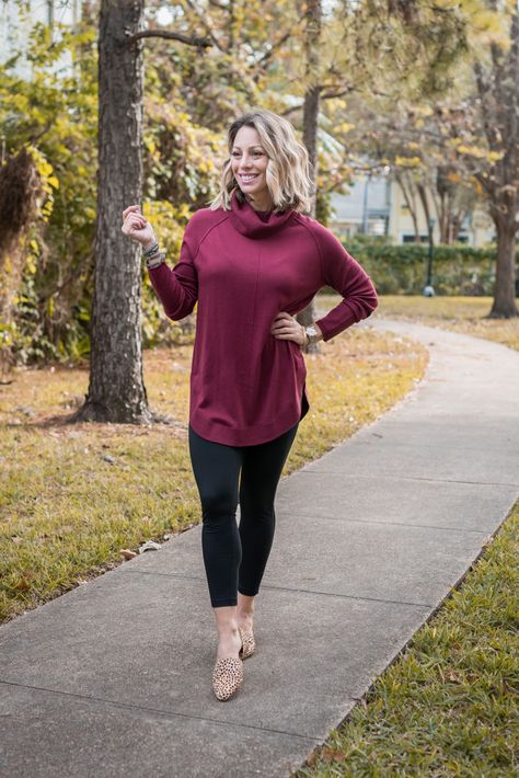 What to Wear with Leggings | Honey We're Home How To Dress Up Leggings, Colored Leggings Outfit, Shoes To Wear With Leggings, What To Wear With Leggings, Dress With Leggings, Coloured Leggings, How To Wear Leggings, Tunic Leggings, Wear With Leggings