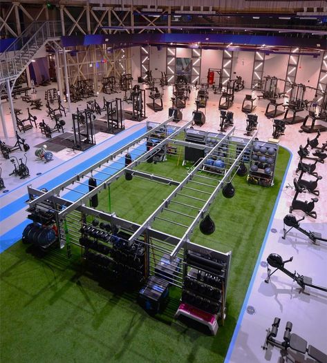 INSTALLATION ALERT ‼️

📍Doha, Qatar based M Active Men develops premium health club experiences and a deep training environment for its membership. Prioritizing functional and strength-based training areas at its epicenter, a 500 sq. ft Gym Rax connected Bridge + Bay configuration defines the fitness floor.

The exaggerated movement-based training zone features a plethora of open floor space and packs an assortment of innovative training accessories to accommodate endless workout variety. Functional Gym Design, Functional Training Gym Design, Training Facility, Outdoor Gym Design, Dogpound Gym, Training Center Design, Functional Training Gym, Fitness Design Gym, Sports Training Facility