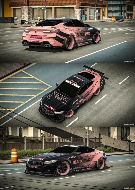 Racing Car Design Ideas, Car Livery Ideas, Race Car Livery, Livery Car, Honda Hatchback, Car Livery, Gta Cars, Camaro Car, Custom Cars Paint