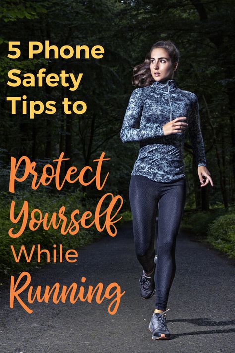 5 Phone Safety Tips to Protect Yourself While Running; use your phone as to provide more protection while running! #runningsafety #runningtips #runsafely #phonesafety Running Safety For Women, New Runner Tips, Marathon Cross Training, How To Improve Speed In Running, How To Prepare For 5k Run, Prevent Running Injuries, Running Safety, Half Marathon Motivation, Ultra Marathon Training