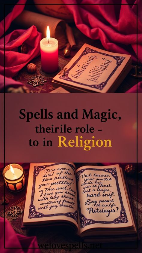 Explore the fascinating world of spells and magic and their role in religion throughout history. Discover how these mystical practices influence spiritual beliefs and rituals, shaping faiths and cultures worldwide. Unearth the mysteries behind ancient spellcasting and its impact on religious ceremonies. Dive into the magical realm where spirituality and enchantment meet, revealing the profound connections between faith, spells, and magic in religious traditions. Ceremonial Magick, Real Love Spells, Spells Magic, Types Of Magic, Casting Spells, Black Magic Spells, Love Spell That Work, Classical Elements, Religious Ceremony