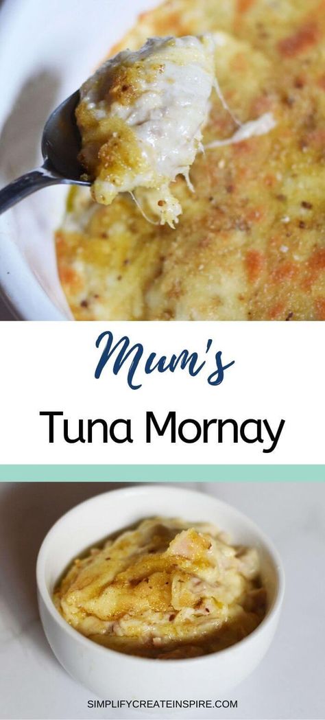 Healthy Tuna Mornay, Seafood Mornay Recipes, Salmon Mornay Recipe, Simple Suppers Easy, Tuna And Rice Casserole, Tuna Mornay Pasta Bake, Tuna Bake Recipe, Tuna Rice Casserole, Tuna Mornay Recipe