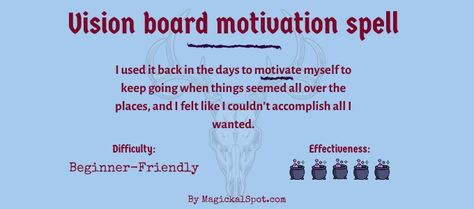 Very Powerful Motivation Spells [& Guide to Make a Special Oil] Motivation Spells, Motivation Spell, Vision Board Motivation, Board Motivation, Motivate Myself, Spells That Actually Work, Prosperity Spell, Study Related, Power Of Words