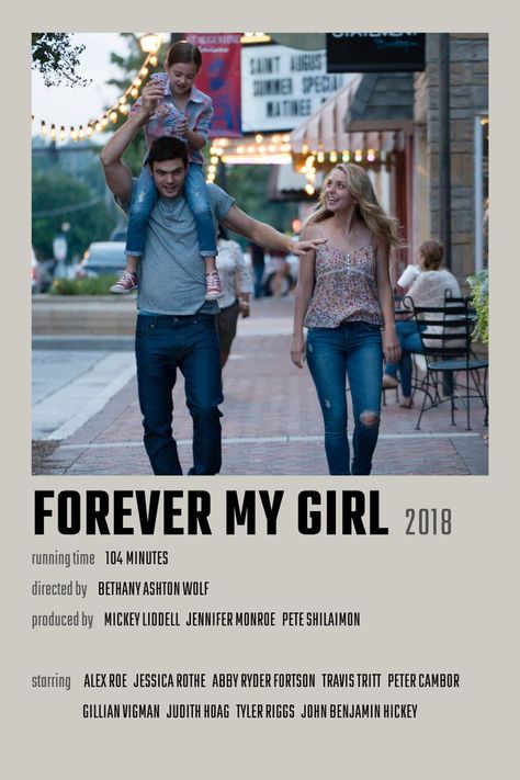 Forever My Girl Movie Poster My Girl Movie Poster, Forever My Girl Movie, My Girl Movie, Romance Movie Poster, Best Teen Movies, Romcom Movies, Forever My Girl, Most Paused Movie Scenes, New Movies To Watch