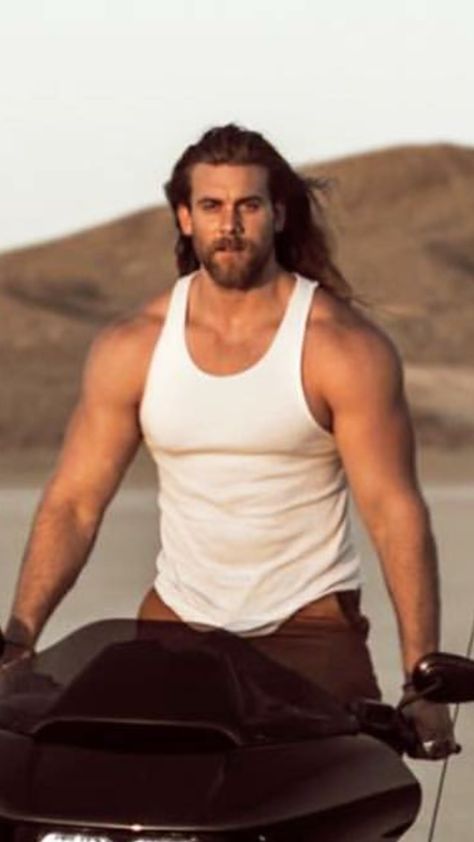 @@@ Brock O'Hurn Nils Verberne, Yard Swings, Jack Greystone, Brock Ohurn, Brock O Hurn, Buff Guy, Men's Long Hairstyles, Vintage Boy, Hey Handsome