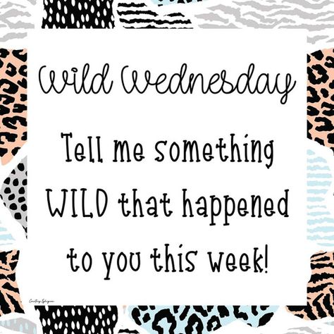 JULY Social Media Calendar Wednesday Engagement Post, Interactive Posts Facebook, Wild Wednesday, Online Party Games, Mary Kay Facebook, Interactive Facebook Posts, Fb Games, Facebook Engagement Posts, Something Wild