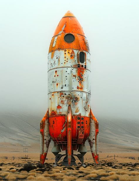 Steampunk Spaceship, Space Rocket Launch, Blade Runner Poster, Vintage Futurism, Urban Sculpture, Red Mars, Future Human, Mining Machine, Rocket Space